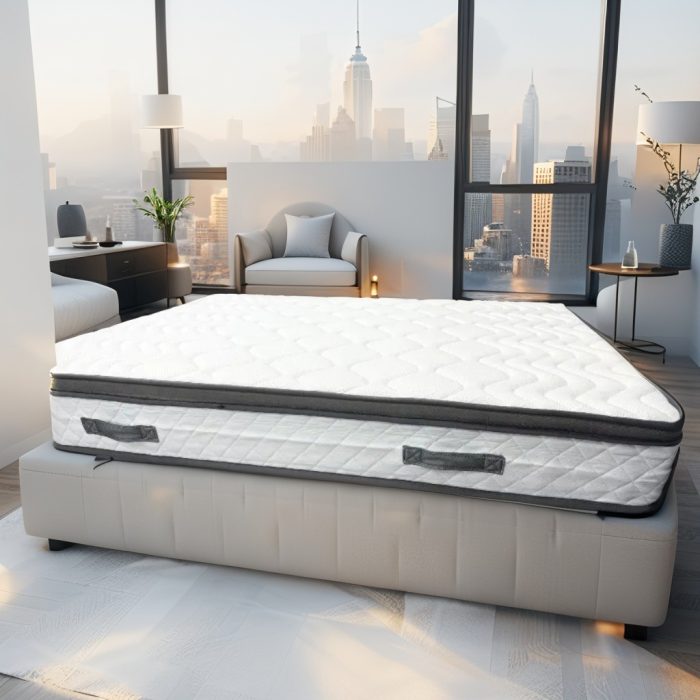 Luxury Pocket Pillow Top Mattress Single Double King all sizes - Image 2